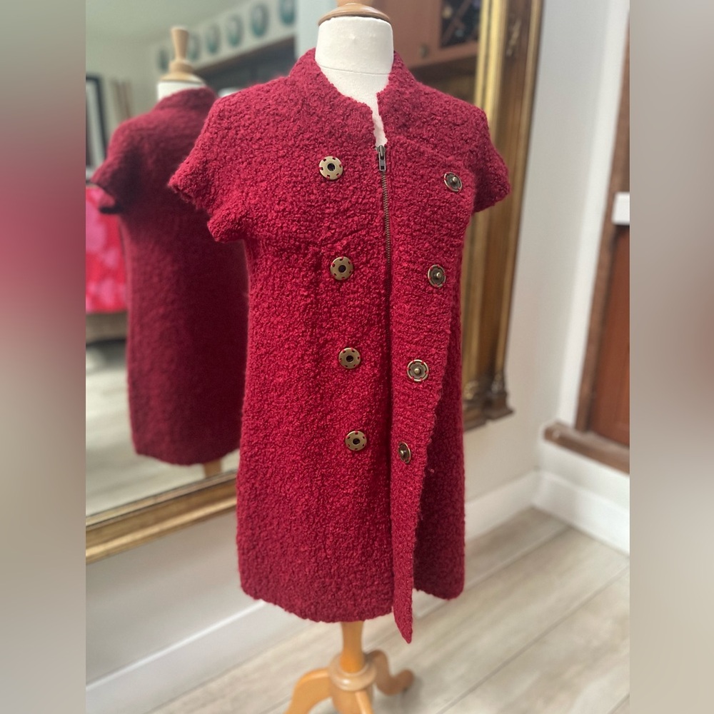 Free People Boucle Lambswool
Mohair Boucle Berry Dress Sz XS - Picture 2 of 12